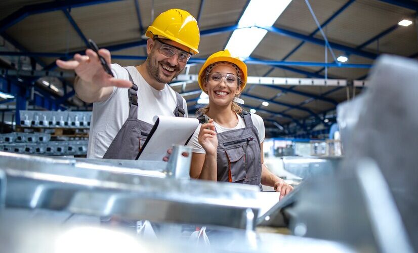 factory-workers-controlling-quality-manufactured-products-together_342744-166